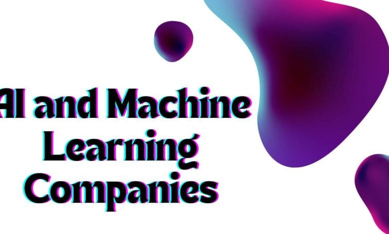 AI and Machine Learning Companies